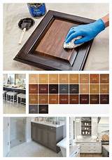 Depress the pen's felt tip on a piece of cardboard or scrap wood until the tip becomes saturated, but not dripping. Our Best Tips for Staining Cabinets (or Re-Staining) | Staining cabinets, Stained kitchen ...