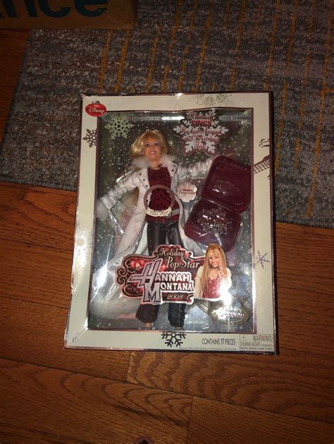 Brand New In Box Disney Hannah Montana Doll 2008 Box Has Dents Due To