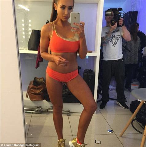 ex towie s lauren goodger shows off her 6lbs weight loss as she hits the gym in essex daily