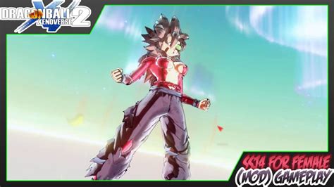 Dragon Ball Xenoverse 2 Super Saiyan 4 Transformation For Female Cac