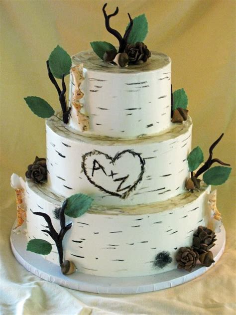37 Best Wedding Cakes Images On Pinterest Birch Wedding