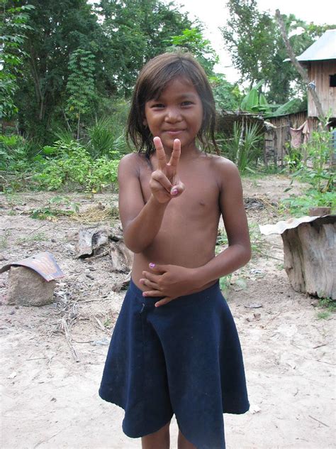 Rural Girl Posing Khmer Pure Project Flickr