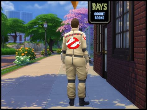 Mod The Sims Ghostbuster Outfit By Witchbadger • Sims 4 Downloads