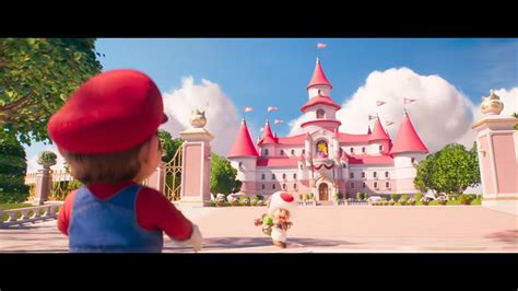 The Super Mario Bros Movie Gets Mushroom Kingdom Clip At The Game
