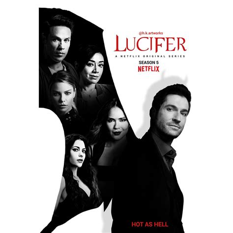 Lucifer Season 5 Poster By Me Rlucifer