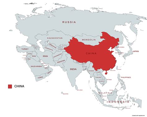 China Mapamundi Mapa Político Y Administrativo Para Imprimir