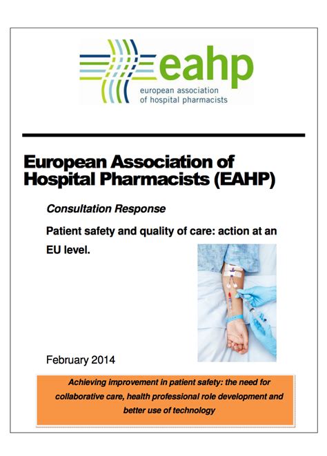 Eahp Eu Monitor 17 March 2014 European Association Of Hospital