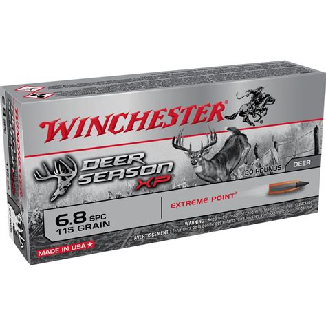 Winchester Deer Season Xp 68 Spc 120 Gr 20 Rd
