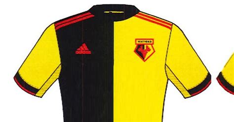 The colours and features of the watford football kit have evolved over the years, from gold and black, to yellow and red, to today's striking design made by spanish manufacturer kelme. Watford 19-20 Home Kit Revealed - Footy Headlines