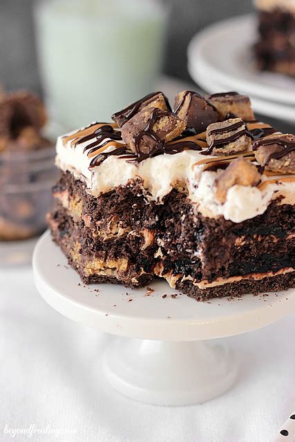 Chocolate Peanut Butter Cup Lasagna Beyond Frosting