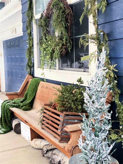 Winter Porch Ideas The Tattered Pew
