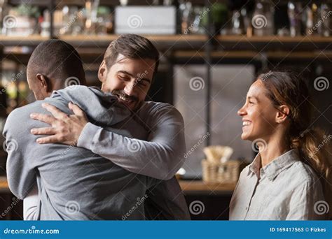 Guy Friends Hugging