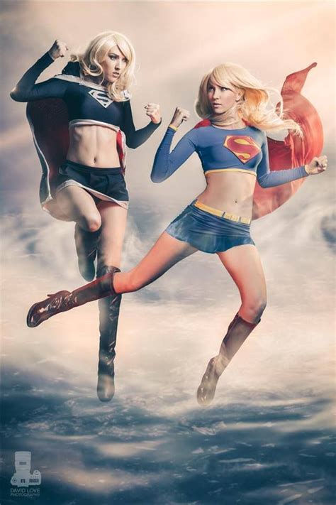 Dark Supergirl Vs Supergirl Heather Photographer David Love Photography Costumes