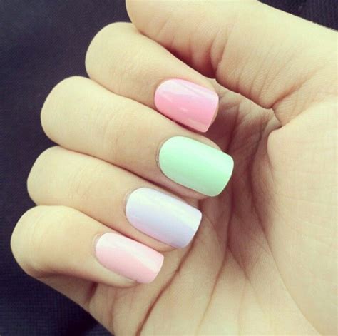 23 Designs To Get Inspired For Painting Pastel Nails Pretty Designs
