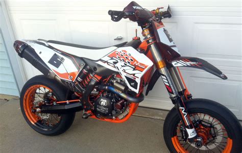 Finally my ktm 450 supermoto goes braapp!! 2009 KTM 450 SMR - Moto.ZombDrive.COM