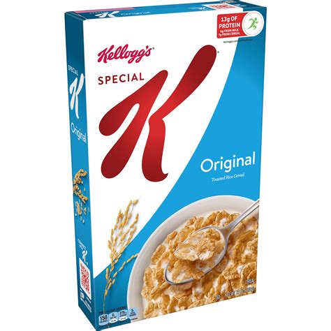 Kelloggs Special K Breakfast Cereal Original Made With Folic Acid B