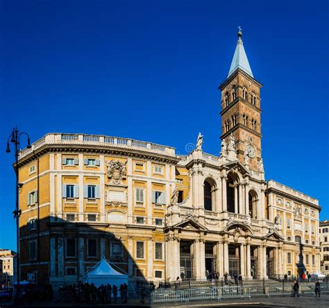 Basilica Di Santa Maria Maggiore In Rome Italy Stock Image Image Of