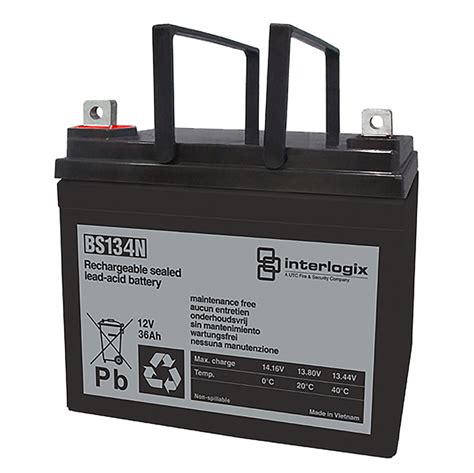 Batterie 36 Ah 12 V Scellee Au Alarme Distribution Système Aritech