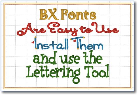 45 Free Embroidery Fonts Bx Format