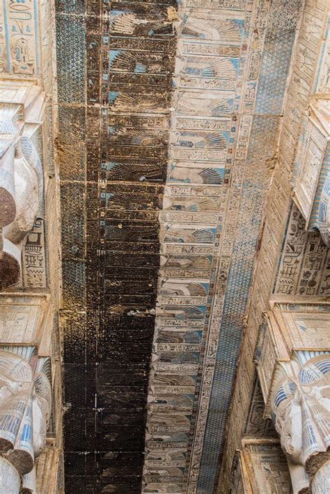 Most Magnificent Egyptian Temple Artwork At Hathor Temple ELMENS