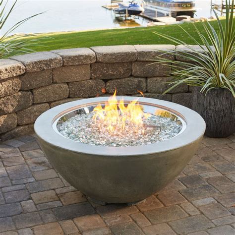 Outdoor Greatroom Cove Fire Bowl Natural Gas Fire Pit