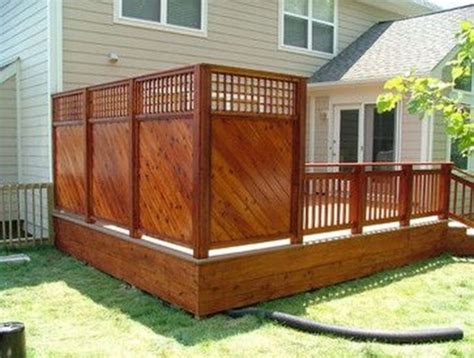 38 Deck Privacy Ideas 23 Decks Backyard Backyard Patio Patio Design