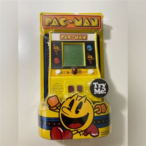 Pac Man Toys Pacman 6 Video Game Old School Vintage Arcade Style
