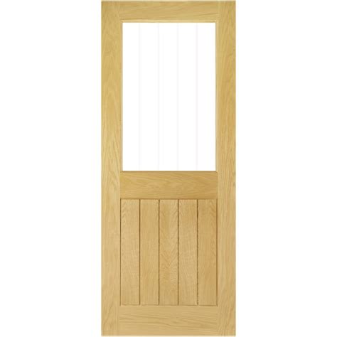 Victorian Panel Half Glazed Solid Oak Door Ubicaciondepersonascdmx