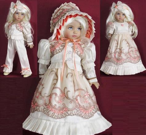 Regency Dress Set Made For Effner Little Darlingandsimilar Ag Doll
