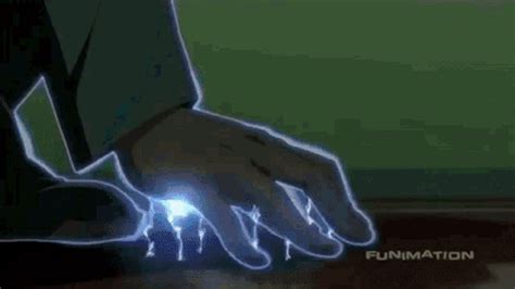 A Persons Hand With Glowing Fingers