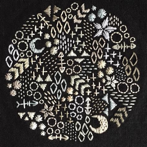 Learn about the most common issues with embroidery files and. Finished. Neutrals // Black. #embroidery # ...