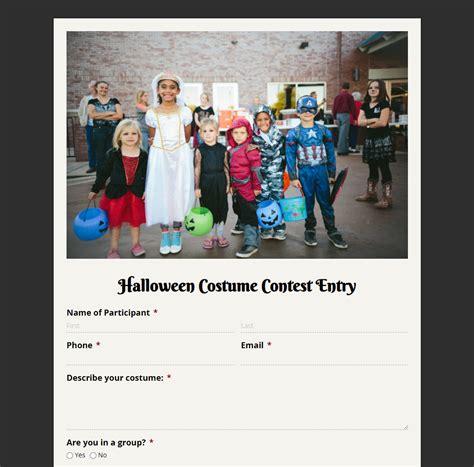 5 Must Have Form Templates For Halloween Cognito Forms