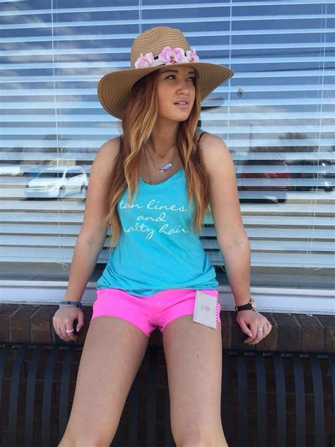 Tan Lines Salty Hair Tooblue Love This Tank At Too Blue Boutique Get Yours Today Don