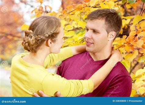 Autumn Romance Stock Photo Image 33830800
