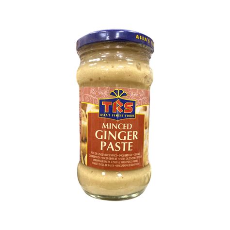 Trs Minced Ginger Paste 300g Reissack Asiatische Lebensmittel