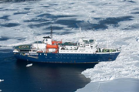 Awesome Picture Of Ortelius Ready To Cruise Through The Ice In