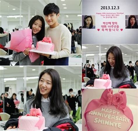 The Heirs Park Shin Hye Celebrates Her 10th Hancinema The Korean