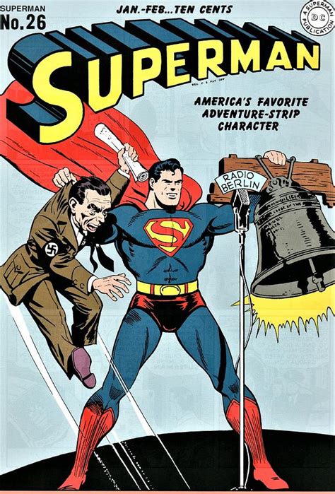 85 Superman Comic Book Number 26 Jan Fed 1943 Cover Art Wayne Boring