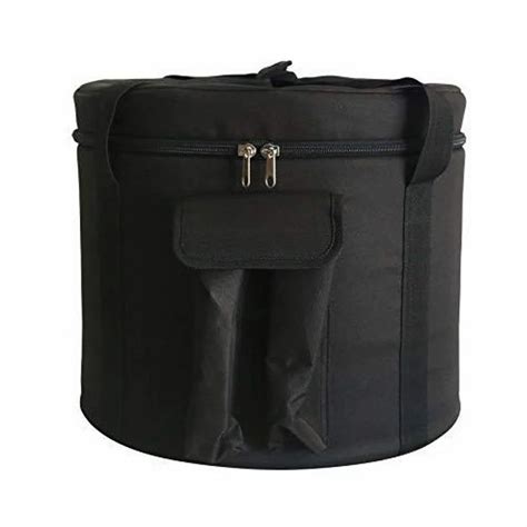 Urban Trek Black Pvc Insulated Lunch Bag Capacity 2 Box Size 7 X 8