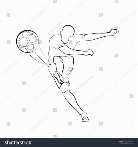 Soccer Poses Football Poses Football Soccer Football Player Drawing