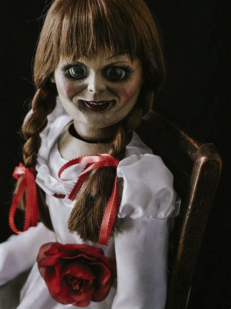 annabelle haunted horror movie prop dummy doll ooak the conjuring nun halloween horror movies