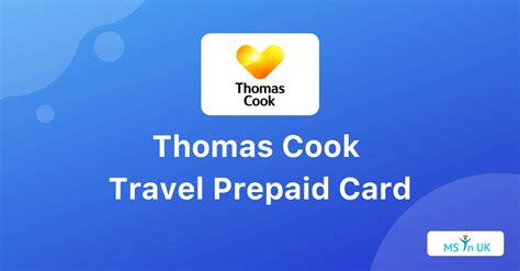 Thomas cook lyk prepaid travel card. Thomas Cook Travel Card - MS in UK