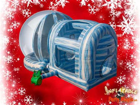 Human Snow Globe Rental Inflatable Party Magic Fort Worth Texas