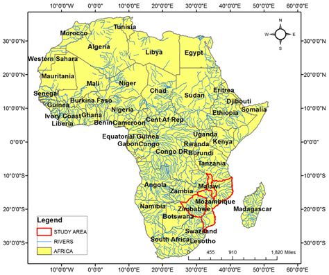 Entire Africa Drainage System Download Scientific Diagram