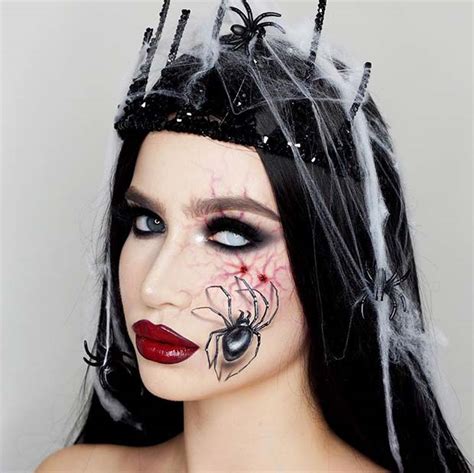 25 creepy spider makeup ideas for halloween stayglam