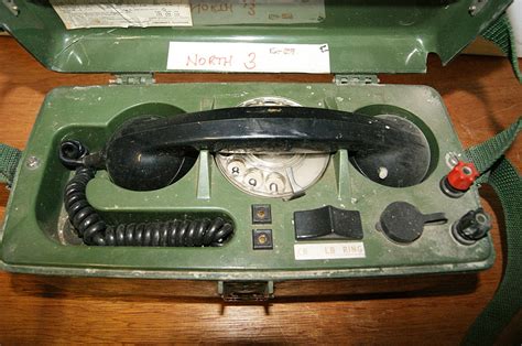0006226 Army Field Telephone H 15cm X 32 X 14 X 4off Stockyard