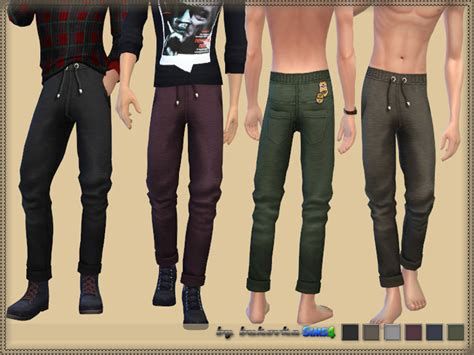 The Sims Resource Pants With Ties