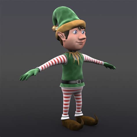 Christmas Elf 3d Max