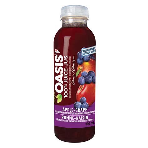 Oasis Apple Grape Juice 24 X 300ml — Delivurr