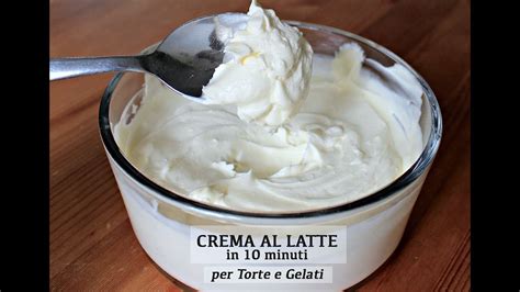 Maybe you would like to learn more about one of these? CREMA AL LATTE in 10 minuti | ottima per Torte e Gelati ...